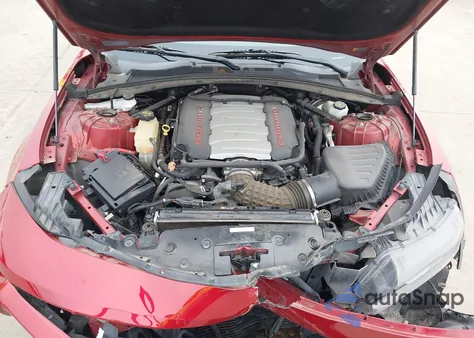 2018 Chevrolet Camaro Ss из США, поврежденный, VIN 1G1FH1R72J0116819